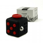 3.3cm Mini Cube Vinyl Desk Finger Toy Squeeze Fun Stress Reliever Toys 11 Colour Click Glide Flip Spin Breathe Roll Cubes