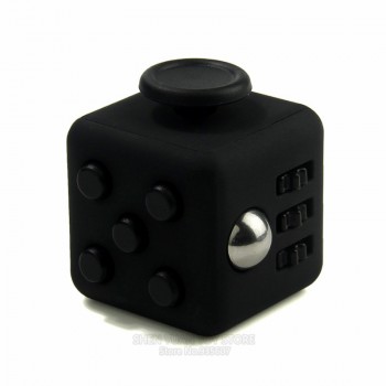 3.3cm Mini Cube Vinyl Desk Finger Toy Squeeze Fun Stress Reliever Toys 11 Colour Click Glide Flip Spin Breathe Roll Cubes