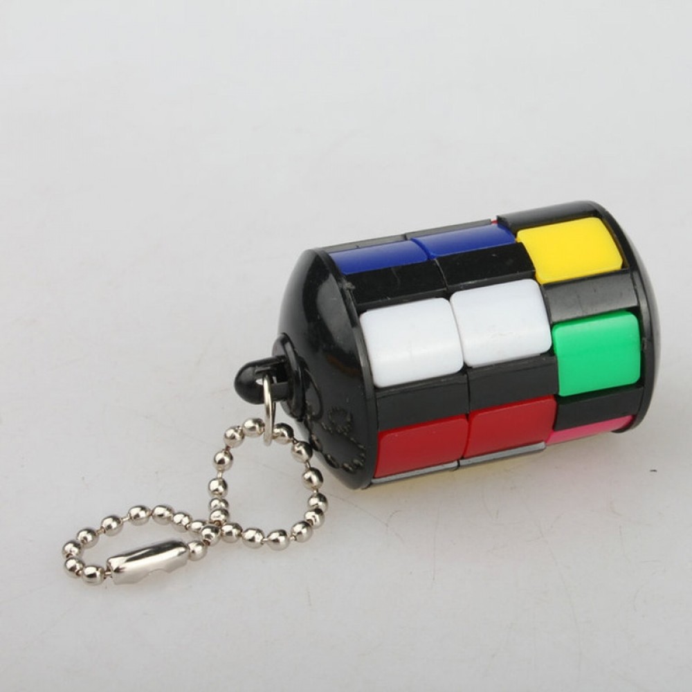 1 PC Puzzle Educational Kids Toys for Children Smart Tower Magic Cube with Keychain Jigsaw Puzzles Anti-stress Interesting Games