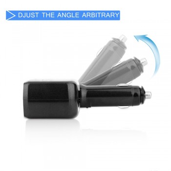 2017 Dual USB Car Charger Socket 2 Way Auto Car Cigarette Lighter Car Charger Socket Splitter 2 USB Charger Power Adapter