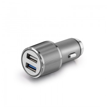 Onever 12 V ~ 24 V Fast Charge QC 3.0 Two Ports Support Car USB Mobile Phone Charger For Galaxy S8 Plus S7 S6 Edge Xiaomi Mi6