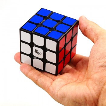 Yj MGC 3x3x3 Magic Cube Magnetic 3x3 Speed Cubes Puzzle Toys Black