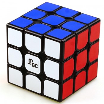 Yj MGC 3x3x3 Magic Cube Magnetic 3x3 Speed Cubes Puzzle Toys Black