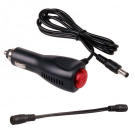 Car Truck Bus Boat Motorbike Cigarette Lighter 12V 24V Power Supply Socket Adapter Extension Cable DC 2.1x5.5mm Male Female Plug