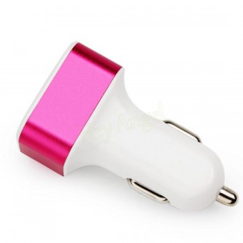 Marsnaska Universal Auto 3  USB Car Charger For iPad iPhone Samsung One Way 12V-24V Car Cigarette Lighter Socket Adapter Charger