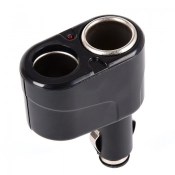 2 Way Car Cigarette Lighter Charger Socket Splitter Lighter Socket Adapter