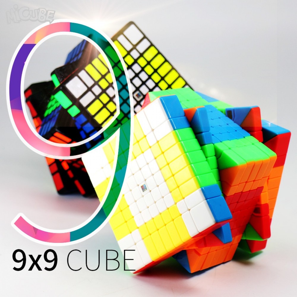 Moyu MF9 9x9 Cube 9Layers Magic Speed Cube Puzzle 9x9x9 Black Stickerless Neo Cubo Magico9*9*9 Education Boy Toys For Adults
