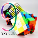 Moyu MF9 9x9 Cube 9Layers Magic Speed Cube Puzzle 9x9x9 Black Stickerless Neo Cubo Magico9*9*9 Education Boy Toys For Adults