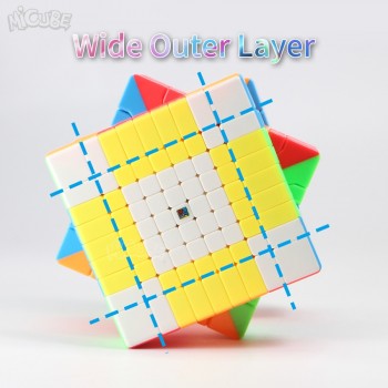 Moyu MF9 9x9 Cube 9Layers Magic Speed Cube Puzzle 9x9x9 Black Stickerless Neo Cubo Magico9*9*9 Education Boy Toys For Adults
