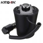 KROAK Unviersal 5V 3.1A Dual USB Car Charger Cigarette Lighter Adapter with LED display Fast Charger For Phone