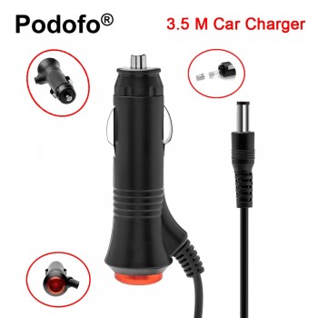 Podofo Car Charger Adapter for Backup Camera System 12V 24V 15A Cigarette Lighter Make Your Installation More Simple amd Easier