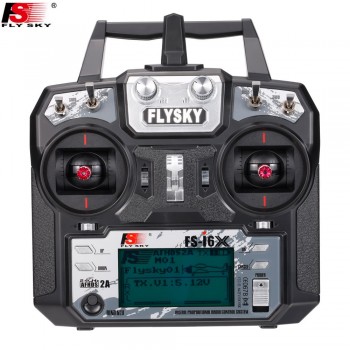 Original Flysky FS-i6X 10CH 2.4GHz AFHDS 2A RC Transmitter+FS-iA6B/FS-iA10B/FS-X6B/FS-A8S Receiver For Rc Airplane(Mode 2)