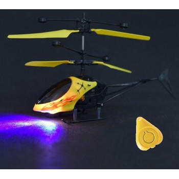 Mini RC drone Flying RC Helicopter Aircraft dron Infrared Induction LED Light Remote Control drone dron Kids Toys free shipping