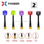 Original Foxeer Lollipop 2 V2 Antenna 5.8G 2.3Dbi TX RX RHCP FPV SMA RPSMA UFL Straight/Angle MMCX 7.2g FPV Antenna For RC Drone