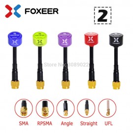 Original Foxeer Lollipop 2 V2 Antenna 5.8G 2.3Dbi TX RX RHCP FPV SMA RPSMA UFL Straight/Angle MMCX 7.2g FPV Antenna For RC Drone