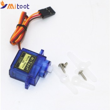 1pcs Mitoot RC Micro Servo 9g SG90 Servo For Arduino Aeromodelismo Align Trex 450 Airplane Helicopters Accessories