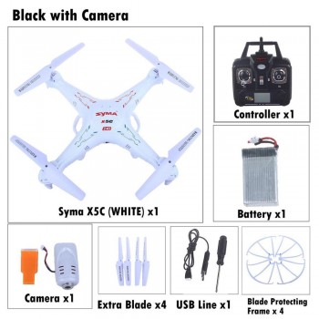 SYMA X5C X5 Hot sale RC Drone  Helicopter  Quadcopter with optional HD Camera Remote control toys Professional  X5C-1 FSWB