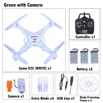 SYMA X5C X5 Hot sale RC Drone  Helicopter  Quadcopter with optional HD Camera Remote control toys Professional  X5C-1 FSWB