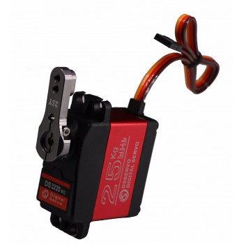 1XDS3225 update servo 25 KG full metal gear digital servo baja servo Waterproof servo for baja cars + Free Shipping