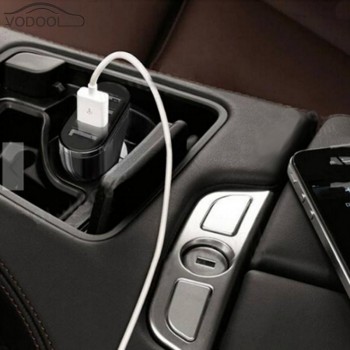 Car-styling 35W QC 3.0 Quick Charging Adapter Portable Automobiles 4 Port Multi Ports Fast Efficient Travel USB Car Charger