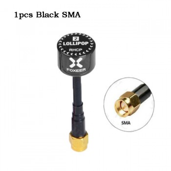 Original Foxeer Lollipop 2 V2 Antenna 5.8G 2.3Dbi TX RX RHCP FPV SMA RPSMA UFL Straight/Angle MMCX 7.2g FPV Antenna For RC Drone