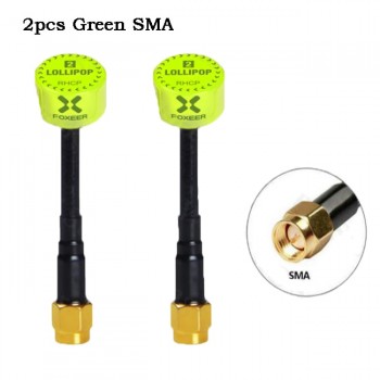 Original Foxeer Lollipop 2 V2 Antenna 5.8G 2.3Dbi TX RX RHCP FPV SMA RPSMA UFL Straight/Angle MMCX 7.2g FPV Antenna For RC Drone