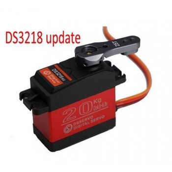 1 X Waterproof servo DS3218 Update and PRO high speed metal gear digital servo baja servo 20KG/.09S for 1/8 1/10 Scale RC Cars