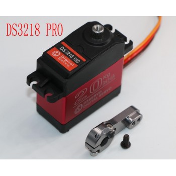 1 X Waterproof servo DS3218 Update and PRO high speed metal gear digital servo baja servo 20KG/.09S for 1/8 1/10 Scale RC Cars