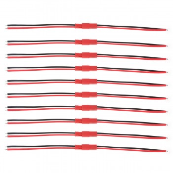 2/10 Pairs 100mm 10cm Male Female 2-Pin Connector JST Plug Cable For RC BEC Battery Helicopter DIY FPV Drone Quadcopter