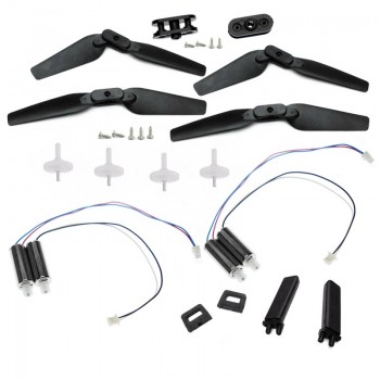 Spare Parts Propeller Clip Blades Clip Clamp Landing Skid Geas for E58 WiFi FPV RC Drone Quadcopter for Eachine E58 Accessories