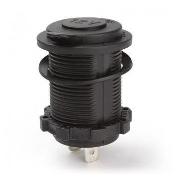 Waterproof Heat Resisting Plastic Car Accesories Motorcycle Power Socket Car Cigarette Lighter Plug High Quality DC 12V 24V