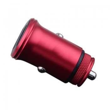 5V Mini Car Charger Adapter Double USB Fast Charger Cigarette Lighter Power Adapter
