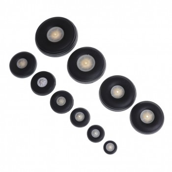 2Pcs/lot Tail Wheel Rubber PU Plastic Hub 1 - 3.5  Inch For RC Airplane Replacement Parts Wholesale