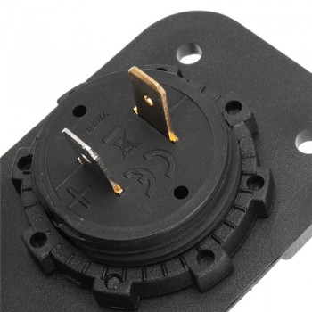 1PCS 12V Car Cigarette Lighter Socket With LED 12V Dual Socket USB Adapter Charger With Car Cigarette Light Voltmeter