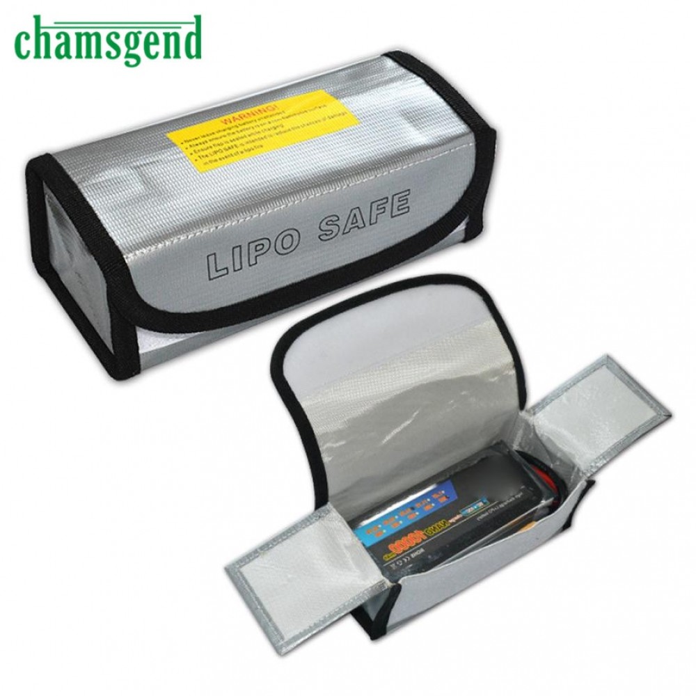 LiPo Li-Po Battery Fireproof Safety Guard Safe Bag 185*75*60MM Levert Dropship S9162