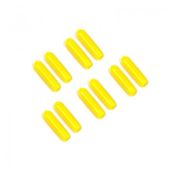 10Pcs Rubber Remote Control Transmitter Anti-slipping Stick Switch Cap Sheath For Futaba Frsky Radiolink RC Drone FPV Red Black