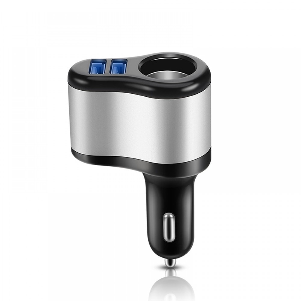 Dual USB Electronic Cigarette Lighter Car Lighter Charger Socket Splitter Adapter 3.1A Charger for iPhone Phone 12V-24V