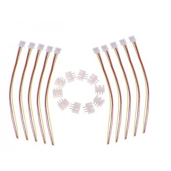 10 Pairs/lot 150mm RC lipo battery balance charger plug 2S1P 3S1P 4S1P 5S1P 6S1P 7S1P Wire Line Cable with male and female plug