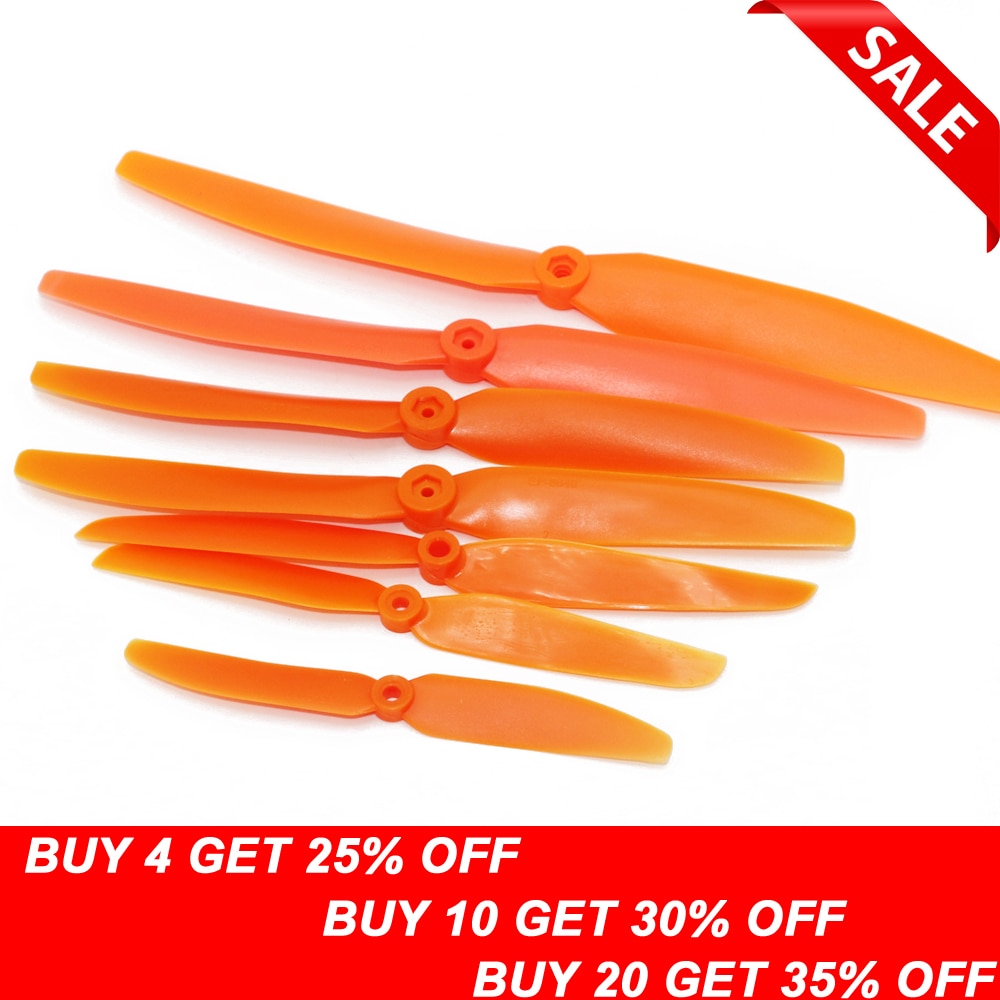 10pc/lot GWS Screw Propeller PROP 5pk DD Flyer 10X6 C BS1V EP-1060 9050 8060 8040 7035 6035 5030