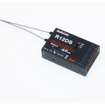 Radiolink R12DSM R12DS R9DS R8FM R6DSM R6DS R6FG Rc Receiver 2.4G Signal for RC Transmitter