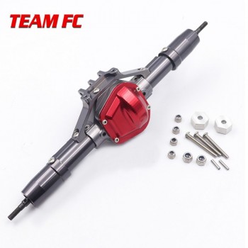 1 Set 1/10 Rc Car Complete Alloy Front And Rear Axle With Arm CNC Machined For 1:10 Rc Crawler AXIAL SCX10 RC4WD F222