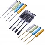 RC Tools 4 pcs hex screw driver set titanium plating hardened 1.5 2.0 2.5 3.0mm screwdriver For helicopter toys