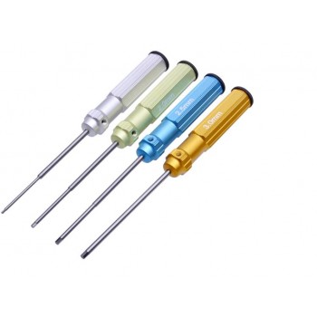 RC Tools 4 pcs hex screw driver set titanium plating hardened 1.5 2.0 2.5 3.0mm screwdriver For helicopter toys