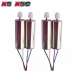 4PCS SYMA X5C X5 Motor 2pcs Engine A and 2pcs Engine B RC Quadcopter Spear Parts Accessories100% Original