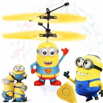 Original Fly Flashing Me Minion RC Helicopter Hand Control Toys Quadcopter RC Drone Ar.drone Ball With LED VS XS809shw JJRC H36