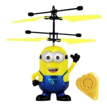 Original Fly Flashing Me Minion RC Helicopter Hand Control Toys Quadcopter RC Drone Ar.drone Ball With LED VS XS809shw JJRC H36