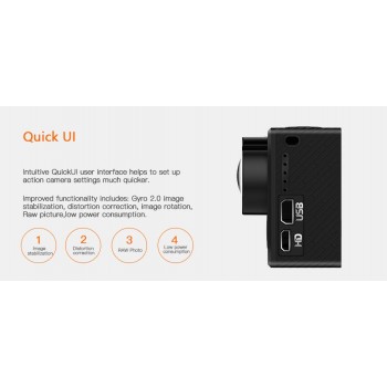 In Stock Hawkeye Firefly 8SE Action Camera With Touchscreen 4K 30fps 170 Degree Super-View Bluetooth FPV Sport Action Cam