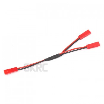 GKRC 1Pcs TRX4 ESC Battery JST Female Connector Y Cable for 1/10 RC Crawler Car Traxxas TRX-4 82046-4