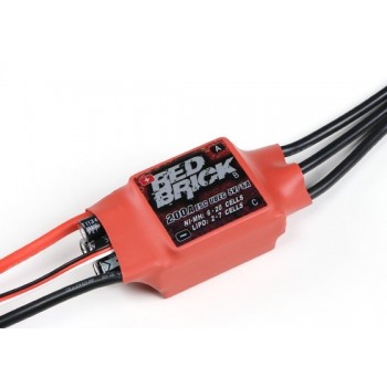 1pcs Red Brick 50A/70A/80A/100A/125A/200A Brushless ESC Electronic Speed Controller 5V/3A 5V/5A BEC for FPV Multicopter