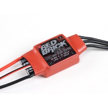 1pcs Red Brick 50A/70A/80A/100A/125A/200A Brushless ESC Electronic Speed Controller 5V/3A 5V/5A BEC for FPV Multicopter
